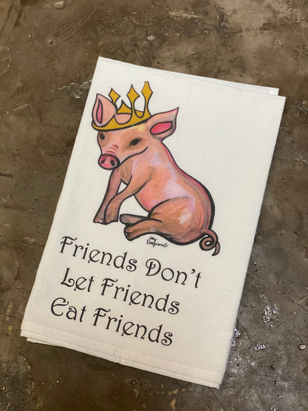 Friends Piglet Tea Towel from Cocoally