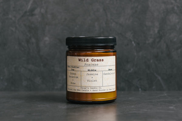 Wild Grass Candle from Paige's Candle Co.