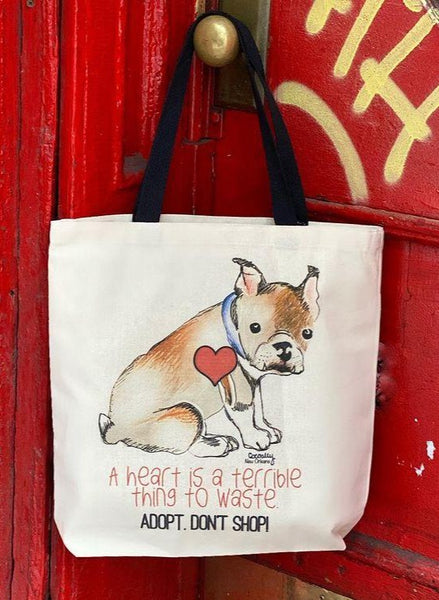 Adopt Don't Shop Tote from Cocoally