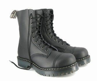 steel toe vegan boots