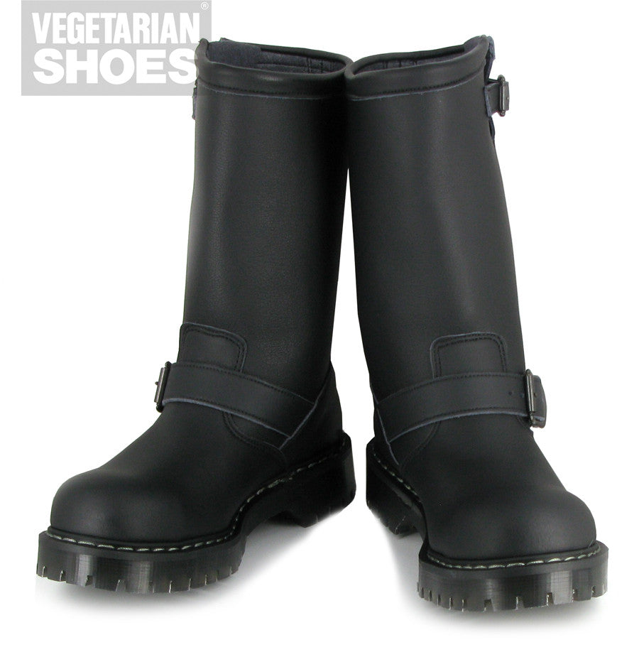 vegan biker boots