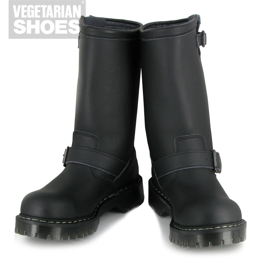 vegan biker boots uk