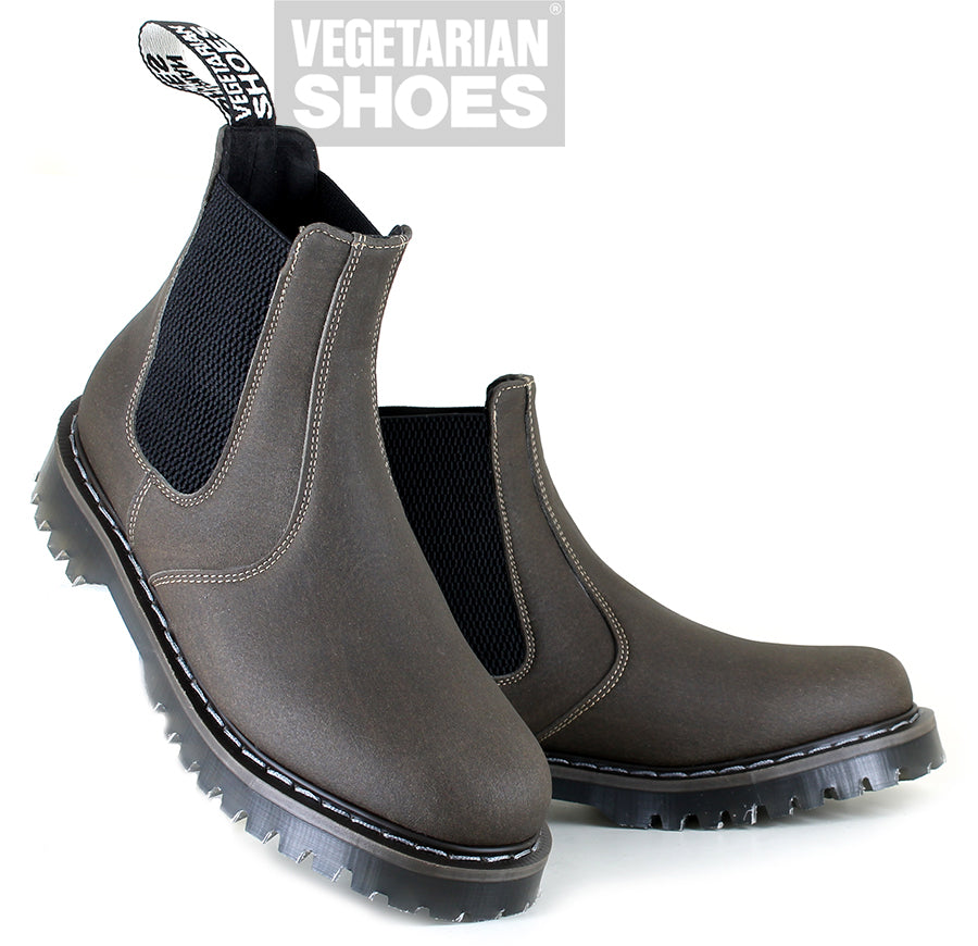 Chelsea Boot in Brown Bucky from Vegetarian – MooShoes