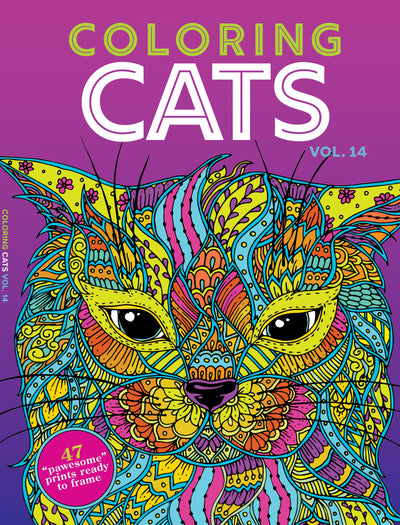 Just a Woman who Loves Cats and Coloring: Cats Adult Coloring Book