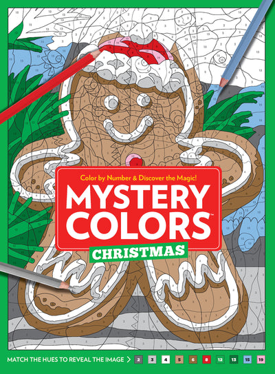 Mystery colors creative color by number & discover magic: Stress Relieving  Patterns Color by Number Adult Coloring Book Mystery Color (Paperback)