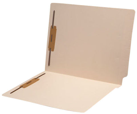 11 pt Manila Folders with Clear Pocket, Full Cut 2-Ply End Tab, Letter ...