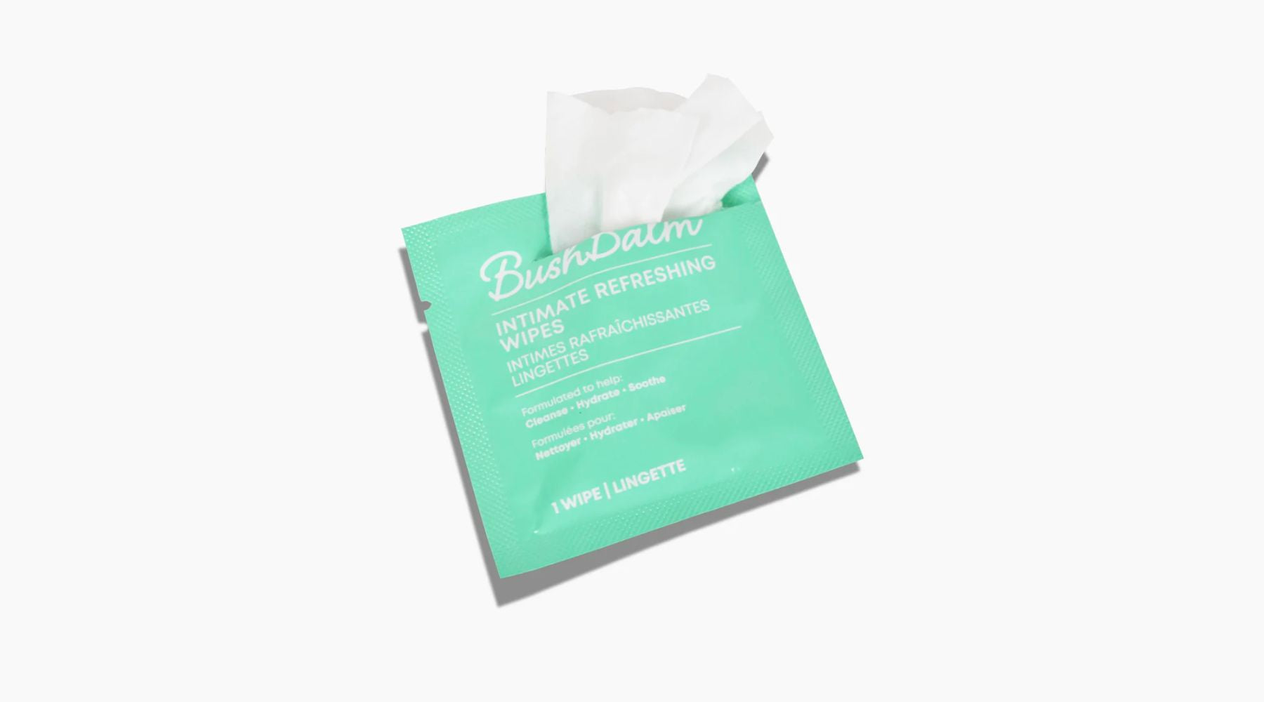 Use a cleansing wipe before a brazilian wax