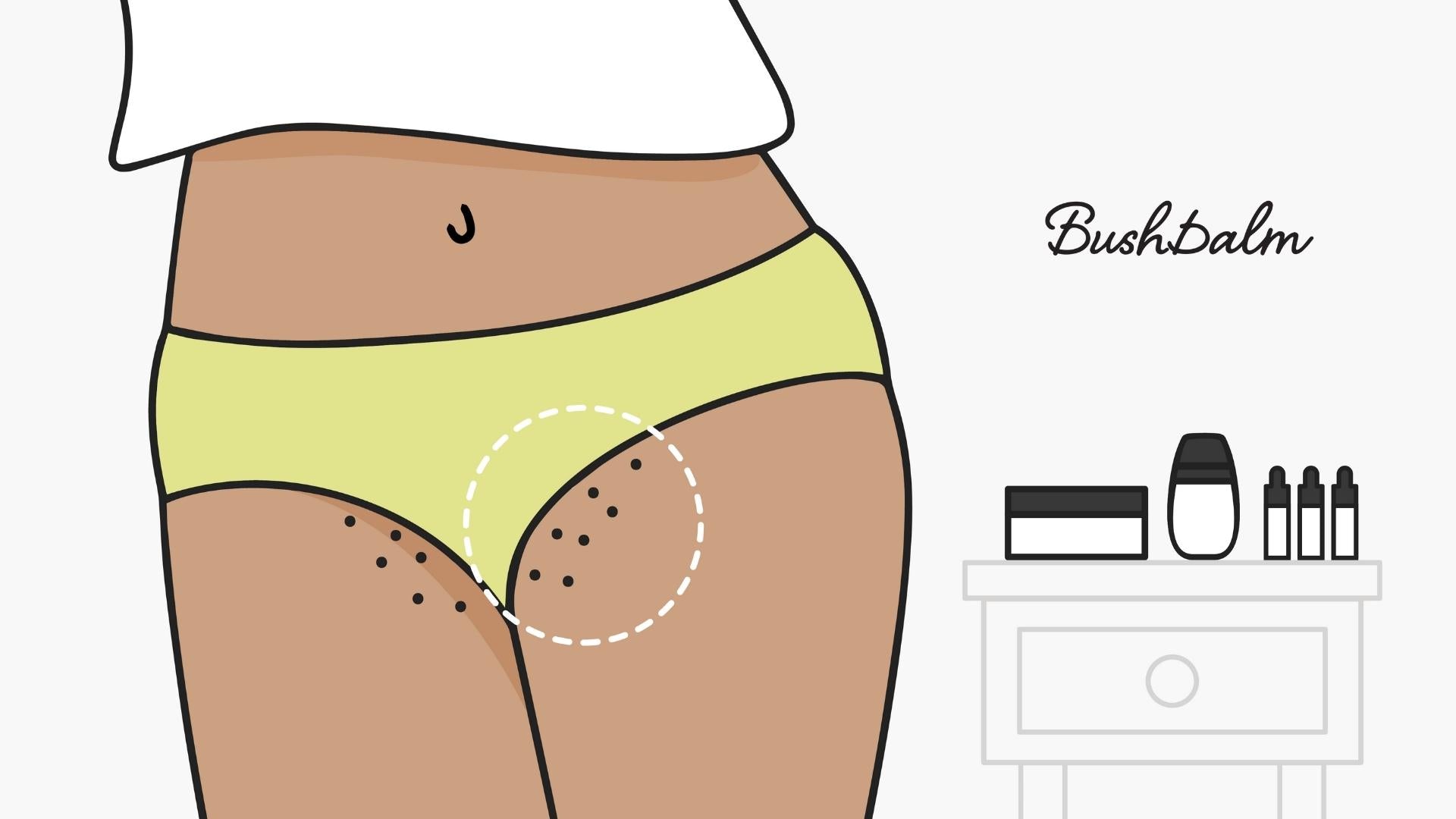 To Relieve Itchy Pubic Hair | learn how? – Bushbalm