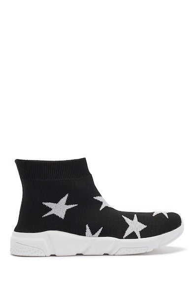 hoo knit high top sneakers