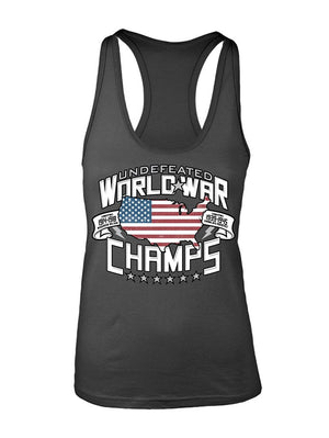 back to back world war champs tank top 