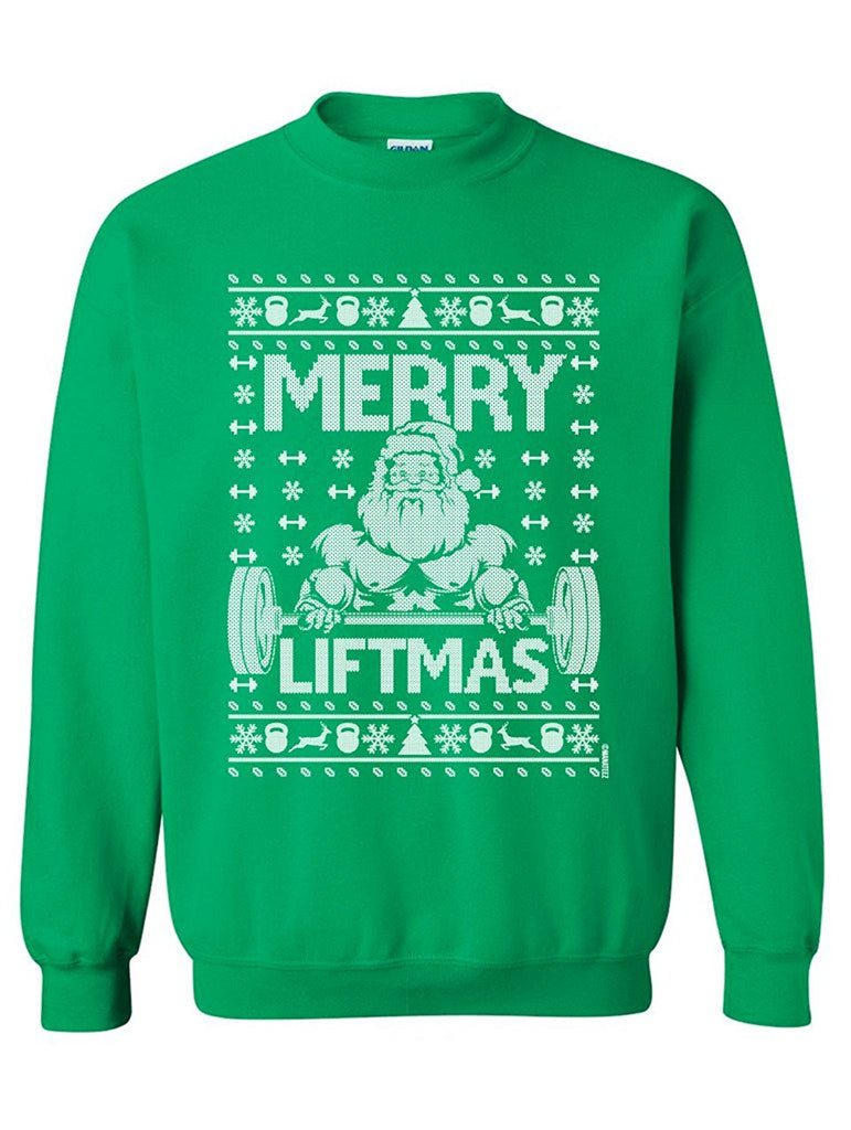 merry liftmas christmas sweater