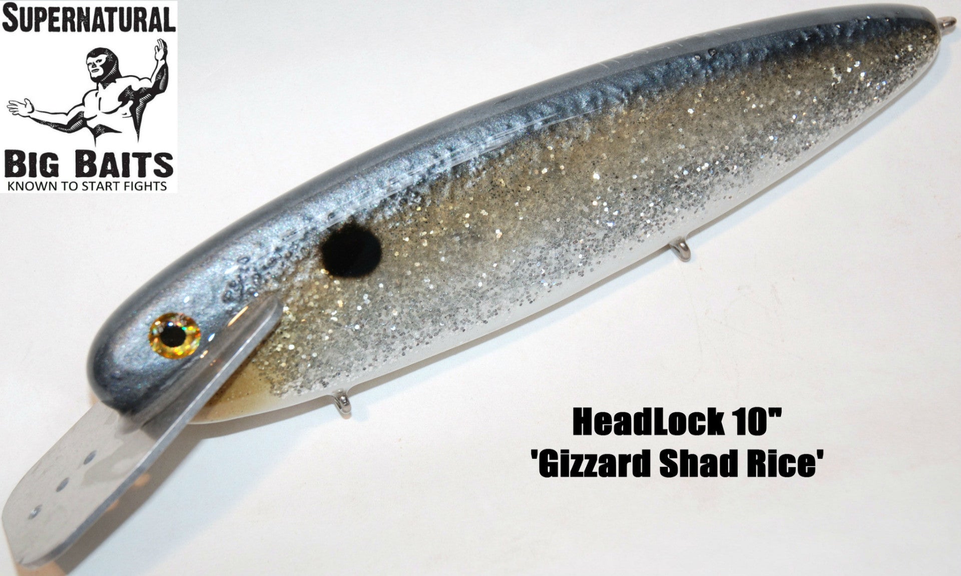 HeadLock 10 Standard Gizzard Shad – Supernatural Big Baits