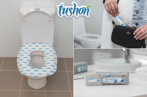 Tushon 3Ply Toilet Seat Covers