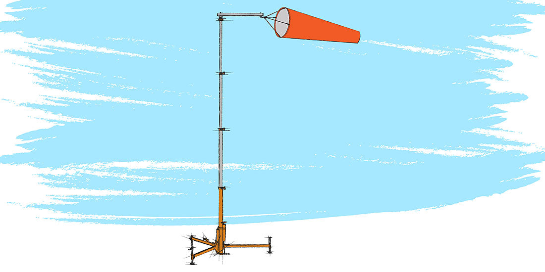 Deployable Free-standing Pole