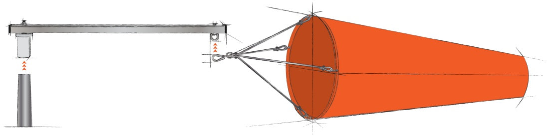 Windsock Swivel Arm