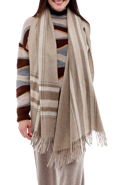 Nepalese cashmere scarf – Fini