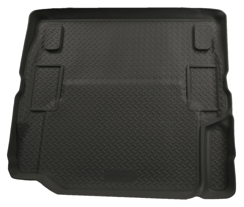 Husky Liners 07-10 Jeep Wrangler Classic Style Black Rear Cargo Liner -  Fuel Injector Connection