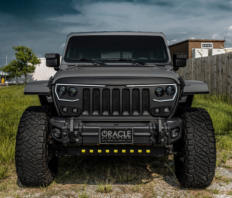 ORACLE Lighting 2019+ Jeep Wrangler JL / Gladiator JT Skid Plate w/ In -  Fuel Injector Connection