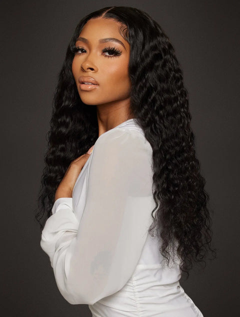 deep body wave lace front wig