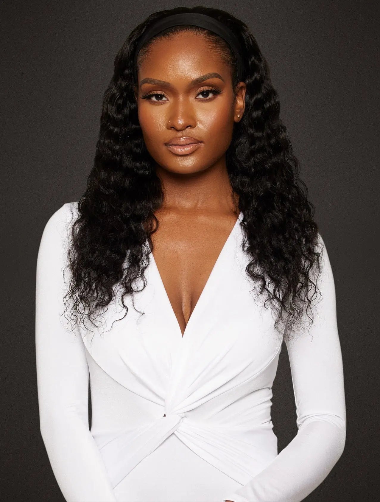 Virgin Brazilian Deep Wave Headband Wig - True Glory Hair product image