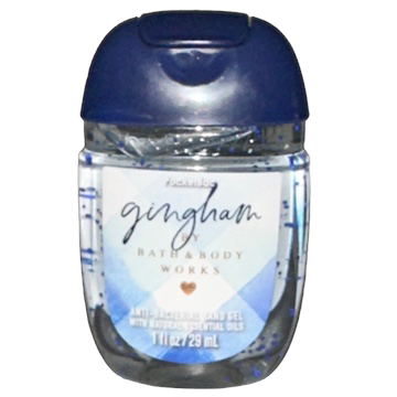 bath and body works gingham hand sanitizer