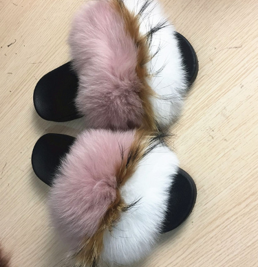real fur slides