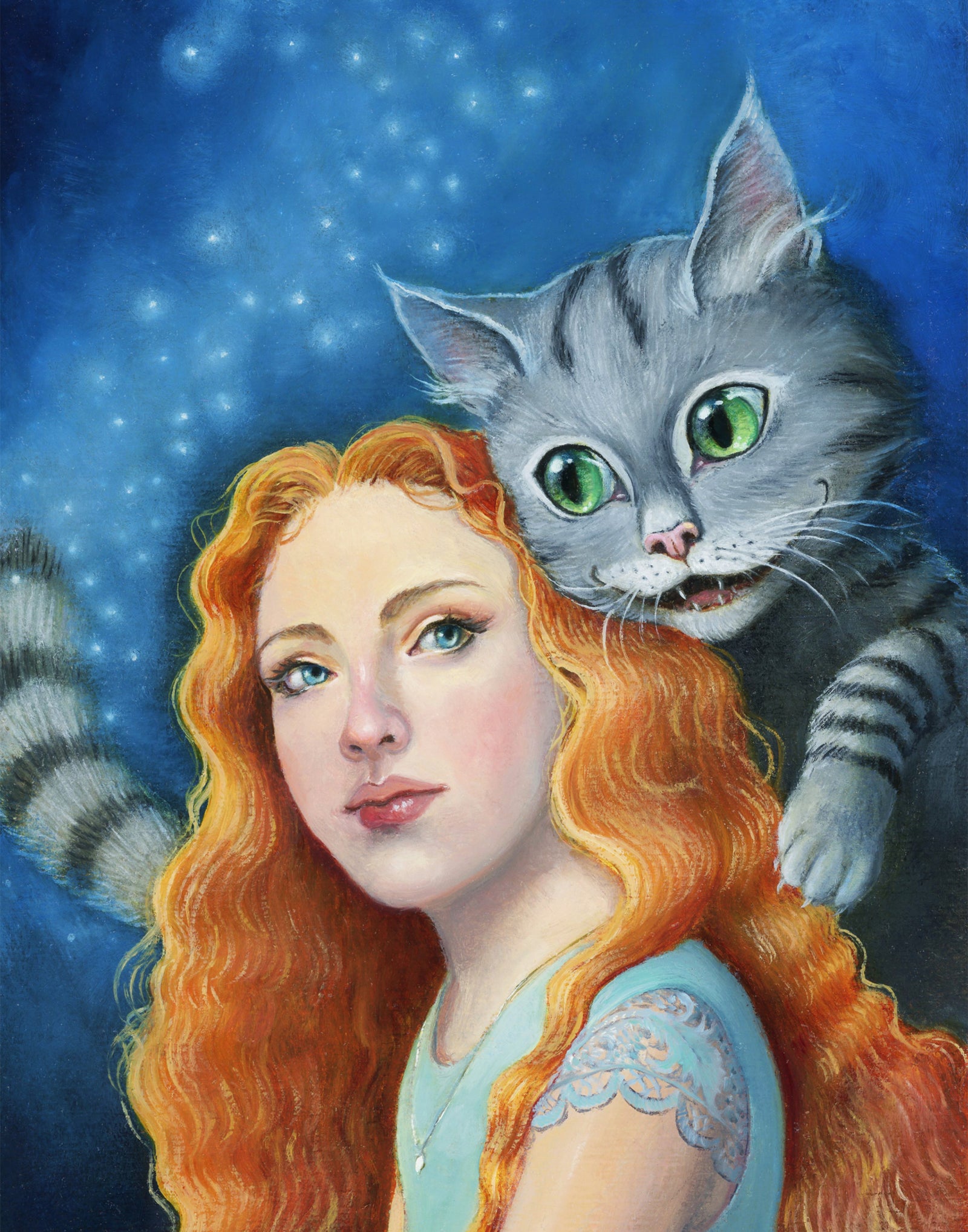 Алиса и кот Чешир в стране