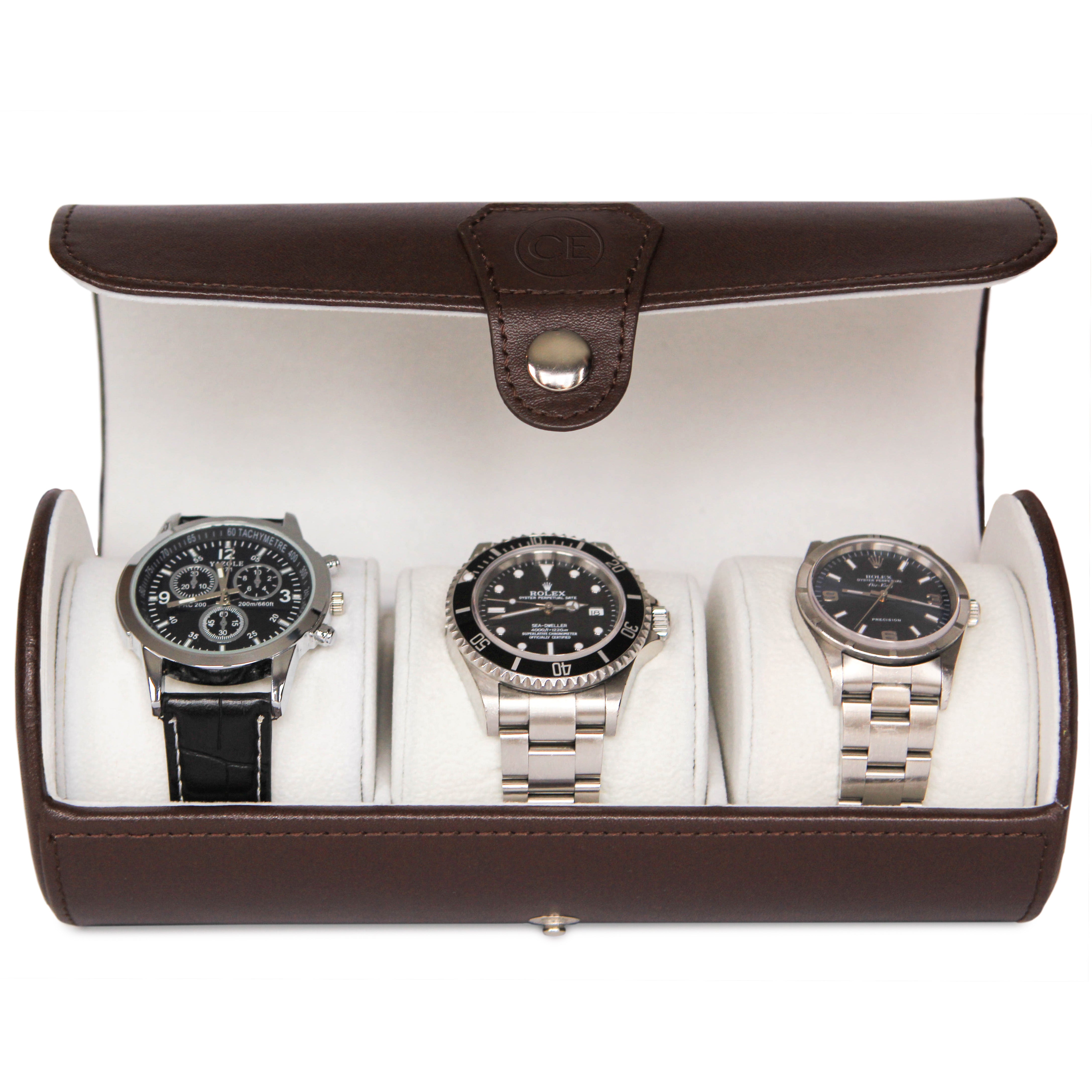 Triple HEX Watch Roll - Stylish Watch Roll from SwissTimepieces