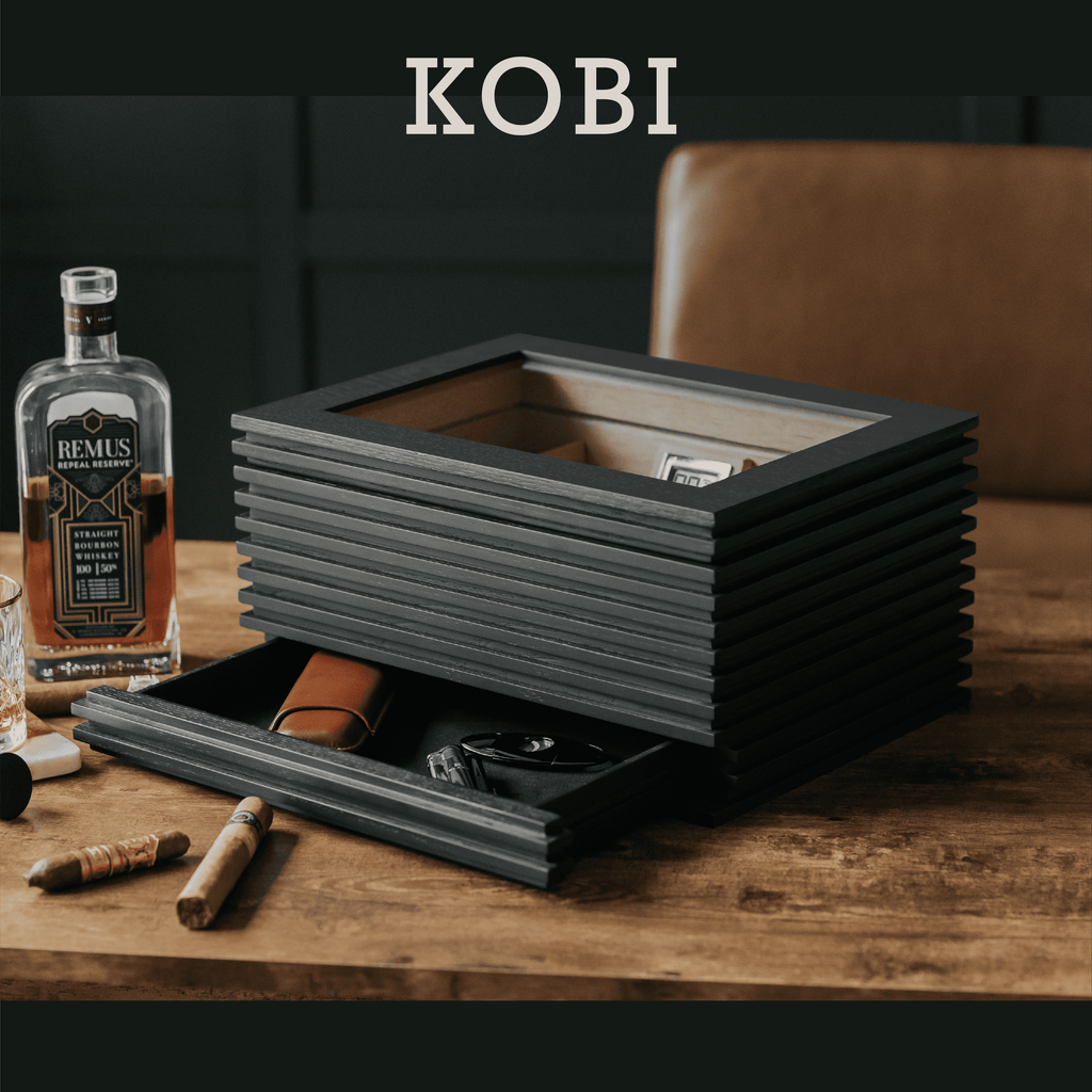 kobi & knight travel cigar humidor