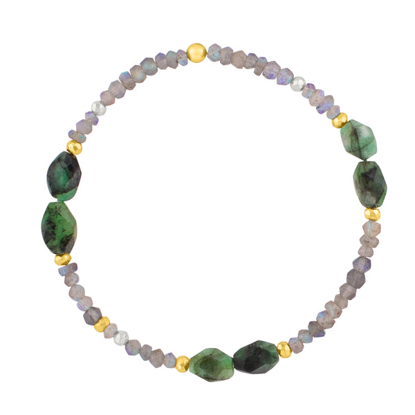 Pyrite and Stone Bracelets | The Good Collective