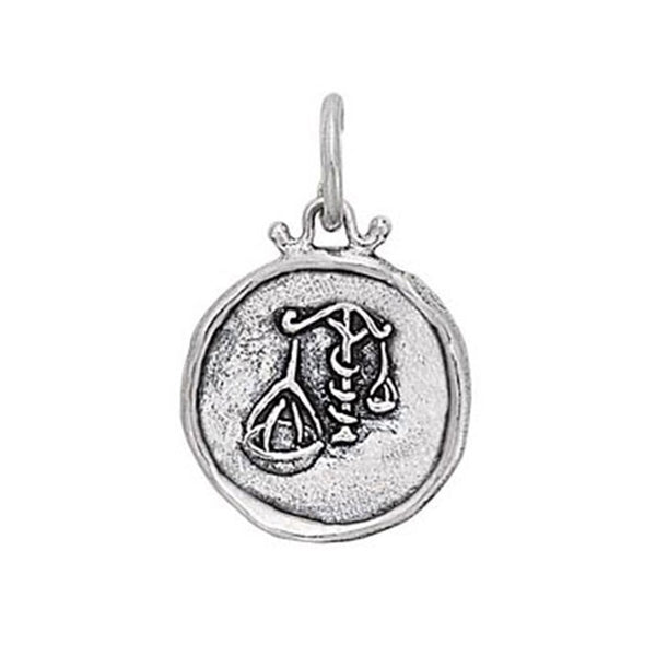 8 Book Charm Silver by TIJC SP1294 | (713) 783-2217