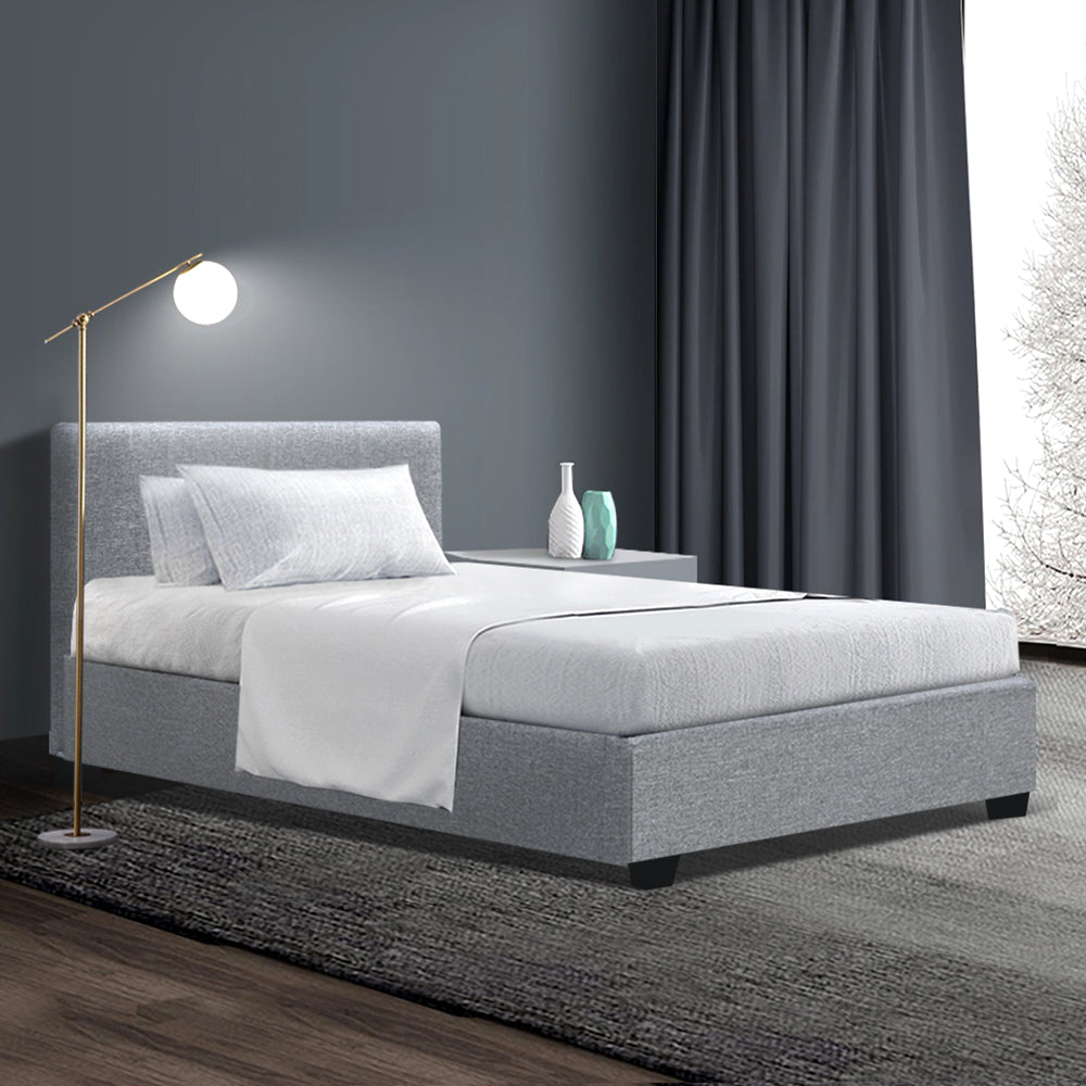 Image of Ruby Bed & Mattress Package - Grey King Single