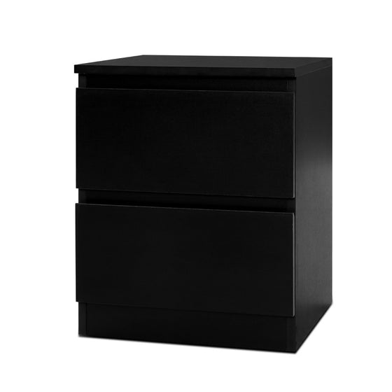 Buy Bedside Tables Drawers Side Table Bedroom Furniture Nightstand Black L Online In Australia