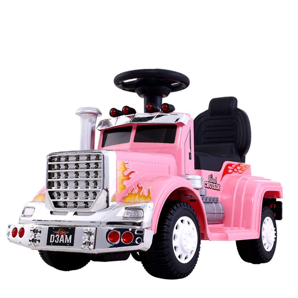pink motorised car