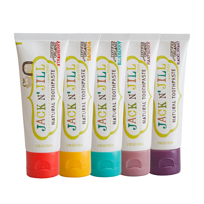 Jack N Jill Organic Toothpaste | Tiny Paper Co. 
