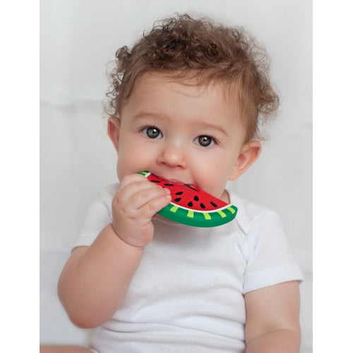 Watermelon Silicone Teether | Tiny Paper Co. 