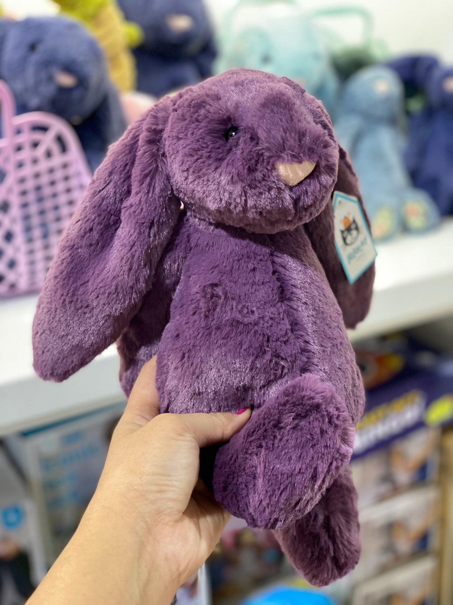 jellycat bashful bunny plum