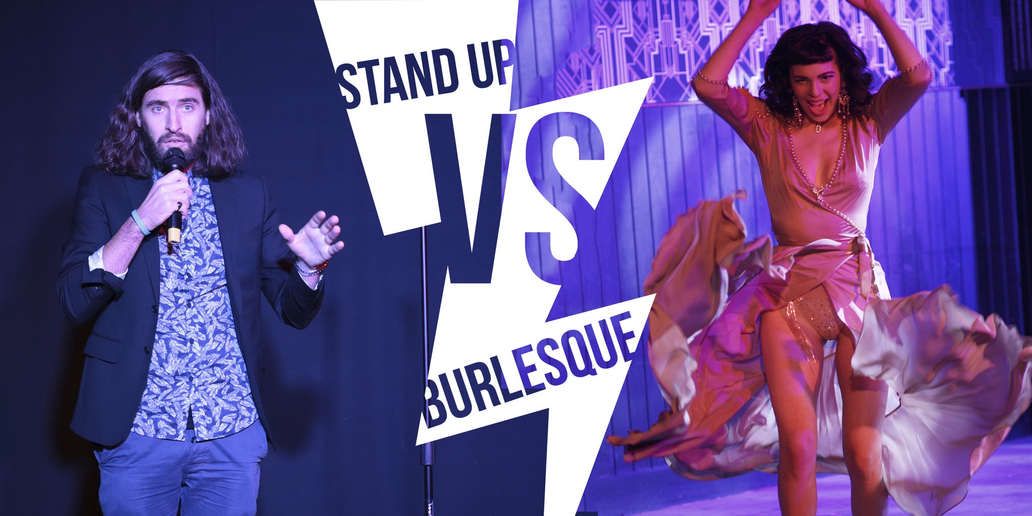 stand Up comedy verse Burlesque for Talk and Tease at the Bamboozle Room Sydney 