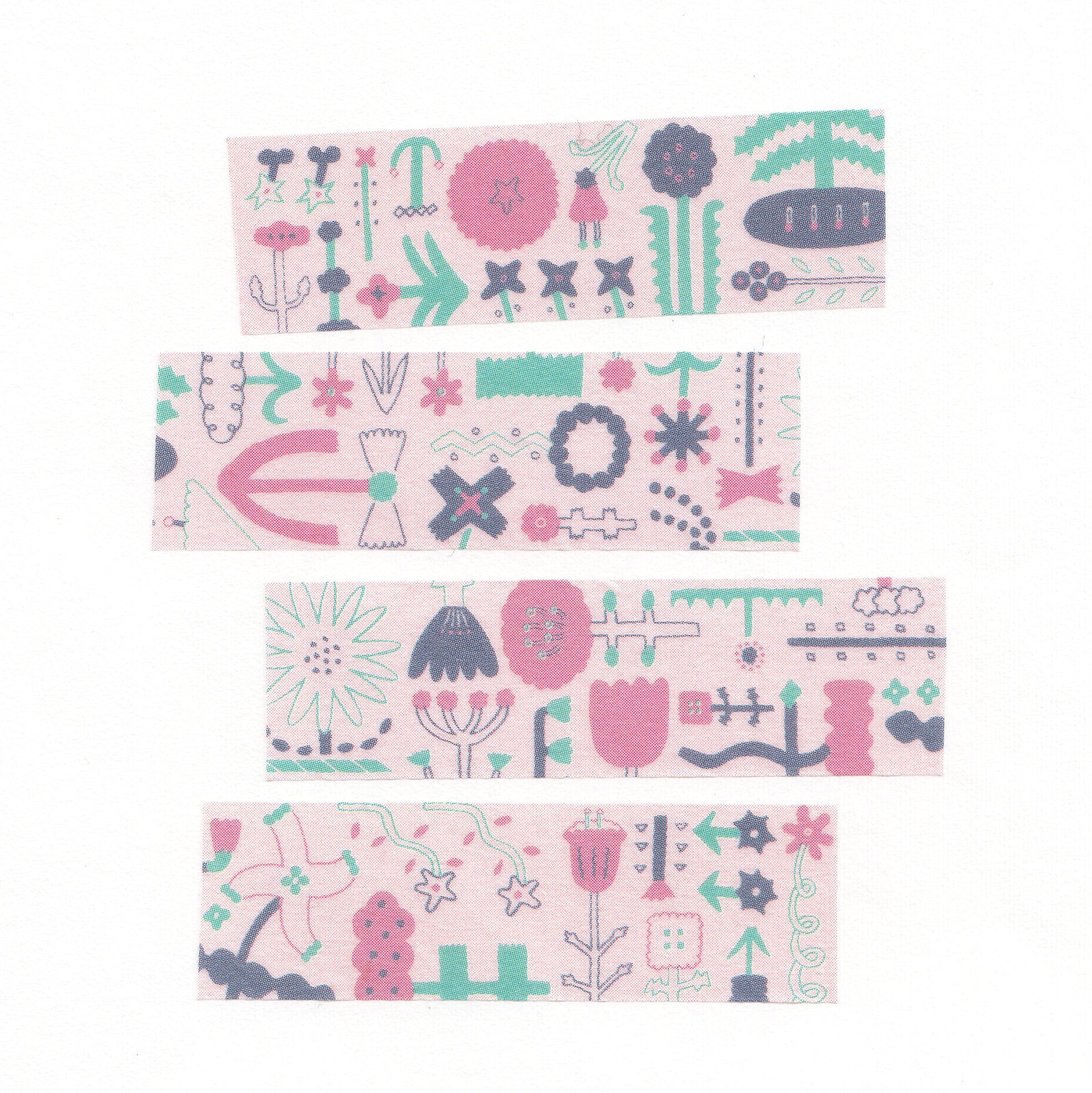 Aiueo Washi Tapes Flower Sumthings Of Mine