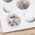 MU Print-On Sticker - Outer Space Planets