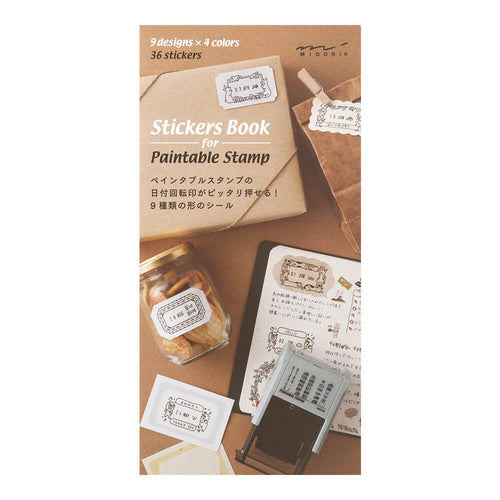 MD Label Sticker Book for Paintable Stamp – Sumthings of Mine