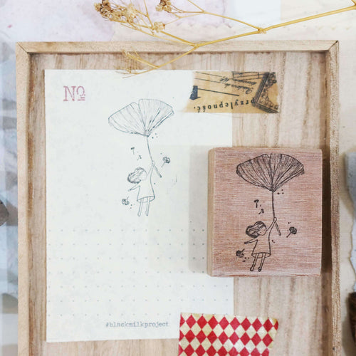 stamps on clay holder – Black Milk Project