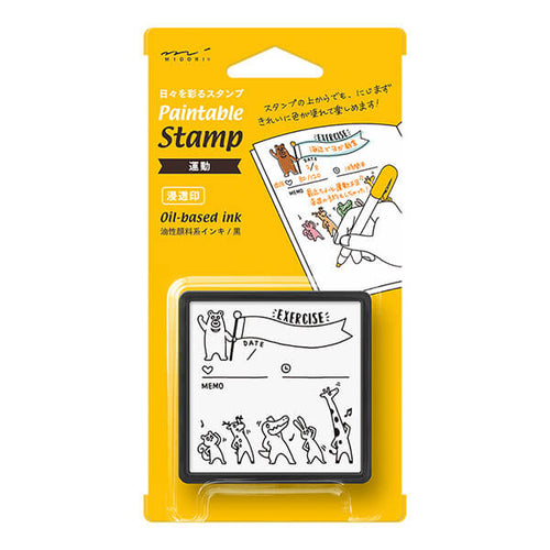 Midori Paintable Stamp Calendar