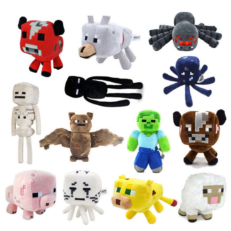 minecraft plush collection