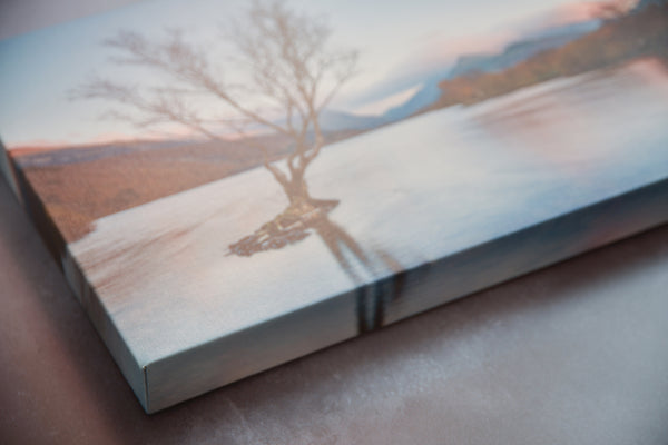 High Quality Photo Canvas Wrapped around Deep Wooden Bars