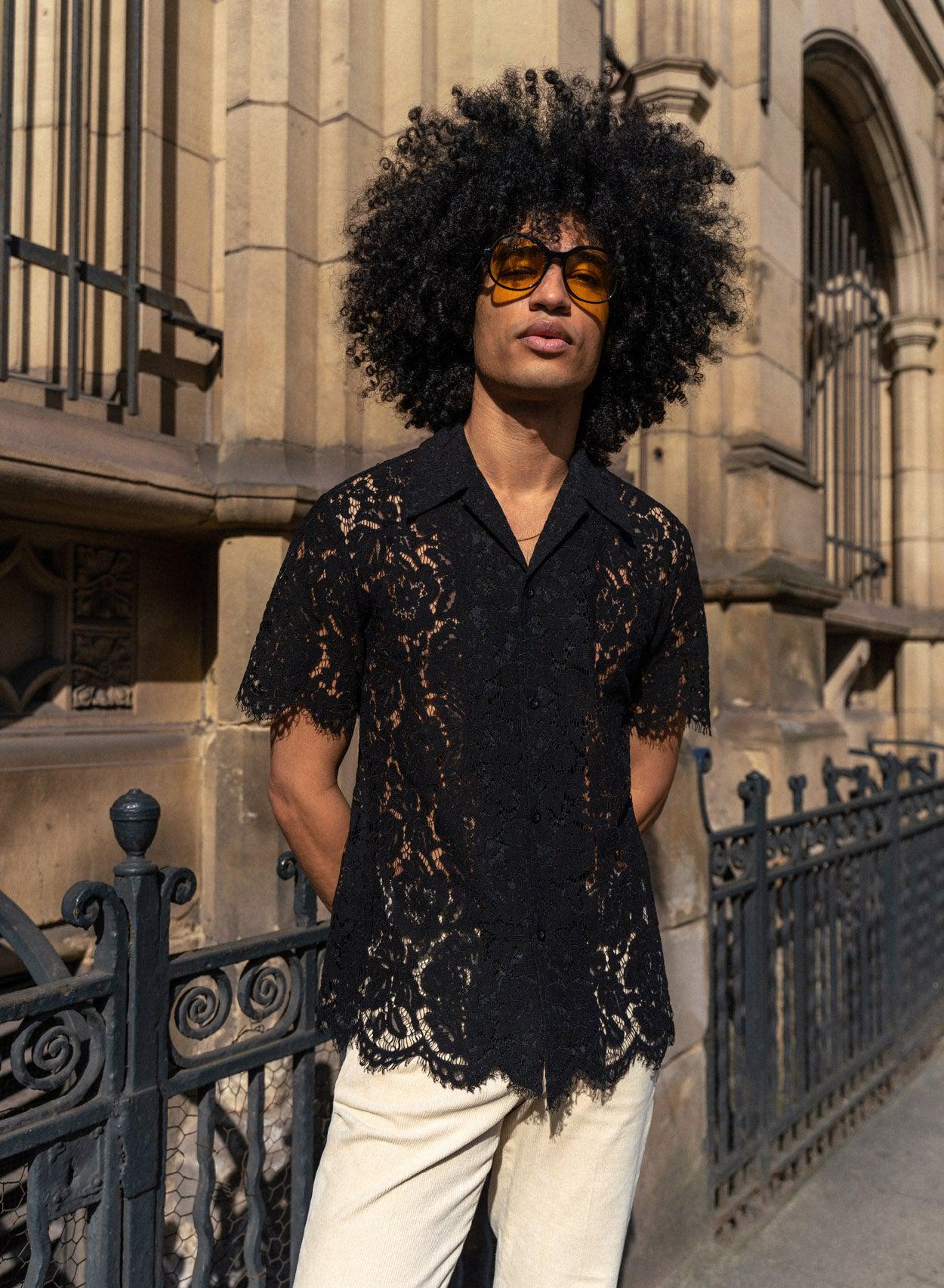 TRENDING: The Return of Lace and Ruffle Shirts For Men ‐ Phix