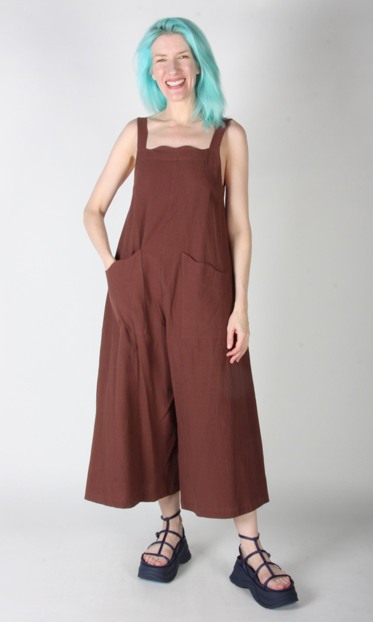 Dusky Greygone Jumpsuit - Cocoa