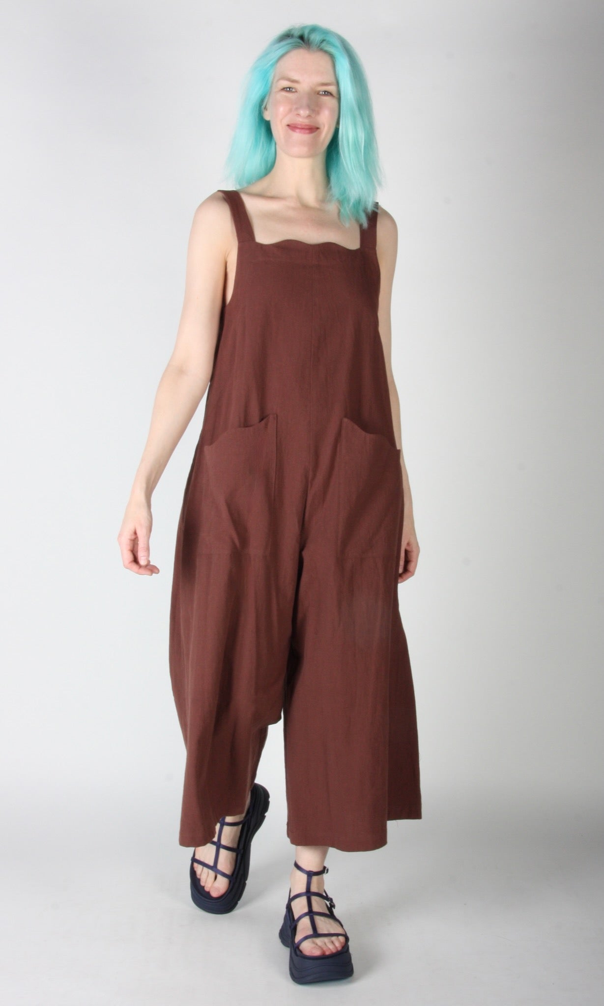 Dusky Greygone Jumpsuit - Cocoa