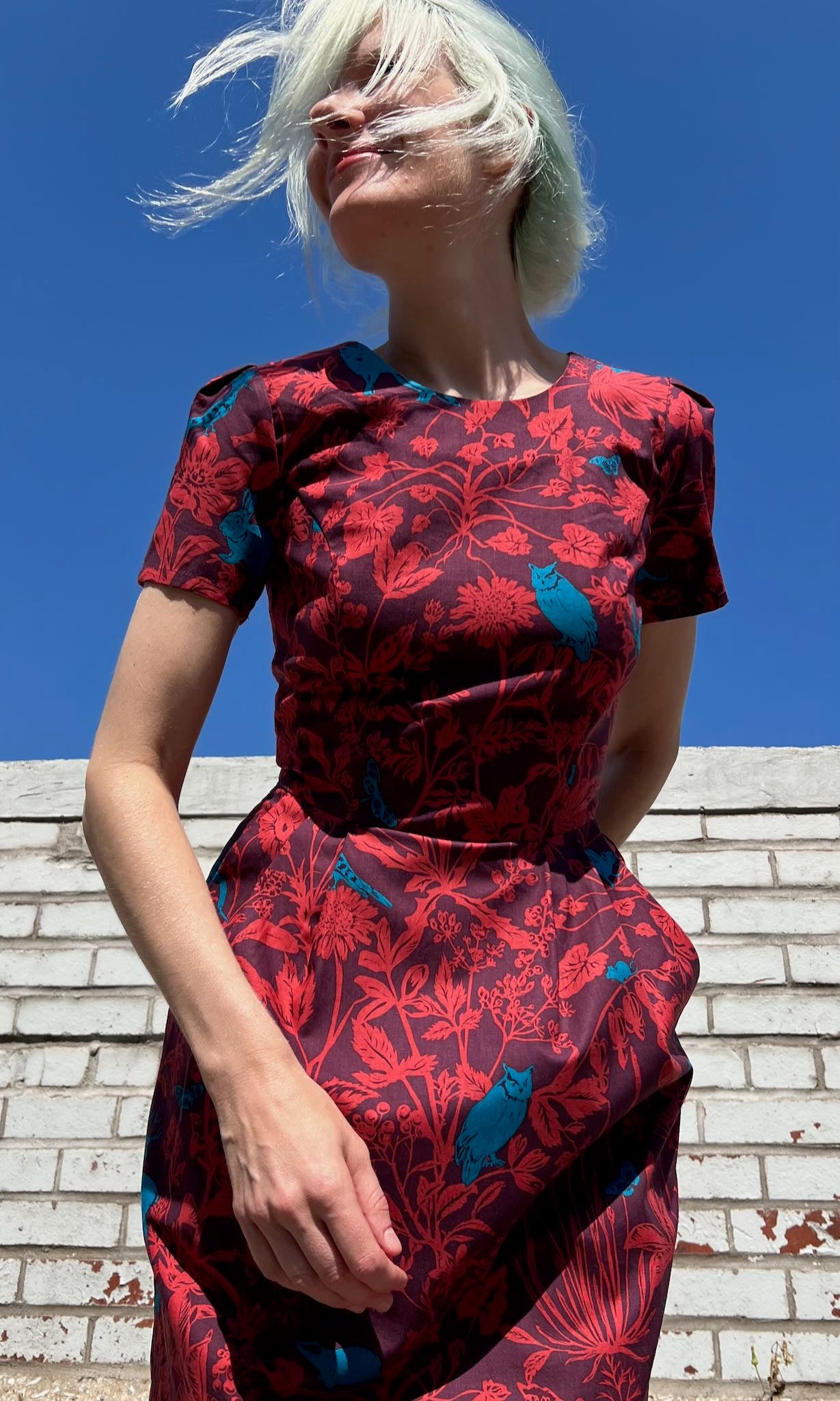 Engoulevent Dress - Cyanimal