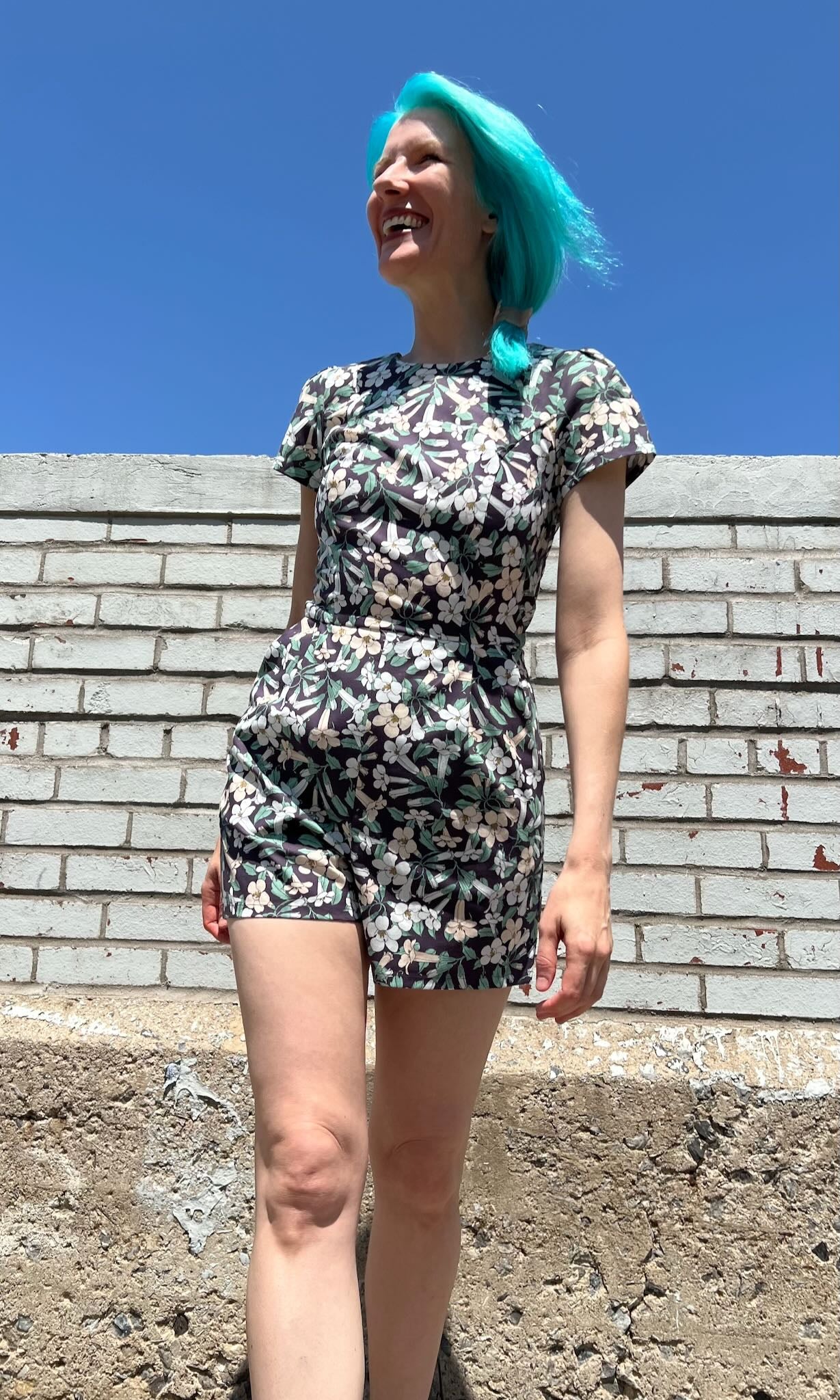 Teeter Bob Romper - Honeysuckle